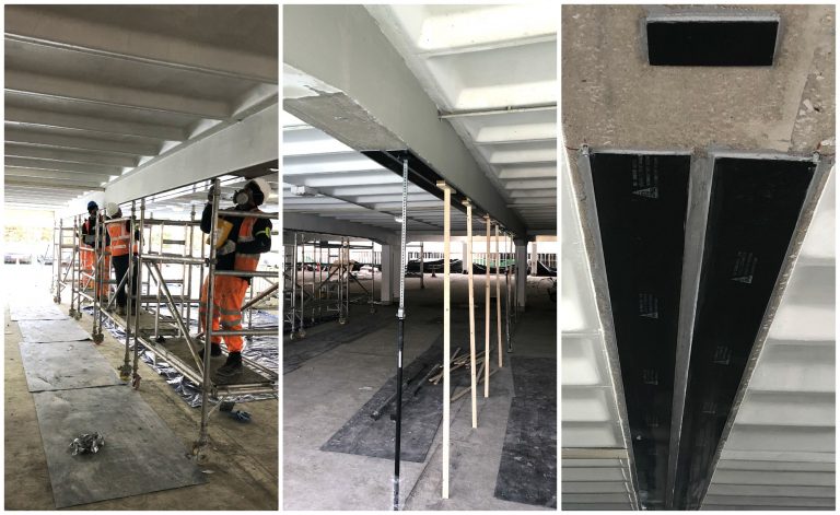 Carbon Fibre Plate Installation at Manchester Airport